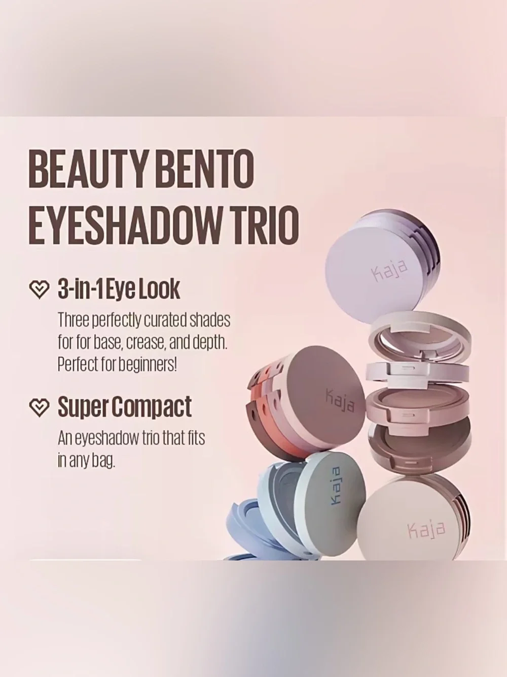 Kaja stackable eyeshadow